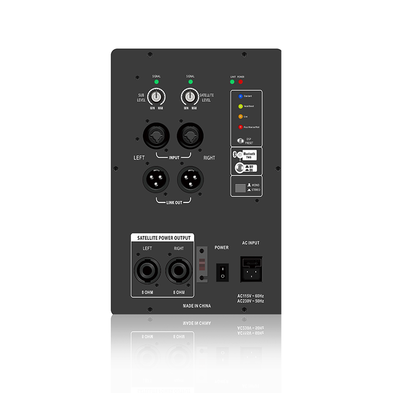 DSP1903: 4 つのカスタマイズされたプリセット EQ モード 2.1CH リニア アレイ スピーカー ADAU1701 ベースの DSP 機能モジュール