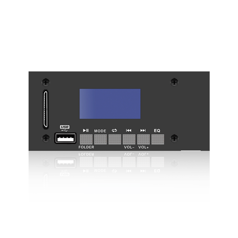 LCD6226: 6 ボタン SD/USB コネクタ LCD スクリーン MP3 プレーヤー、Bluetooth、TWS 付き