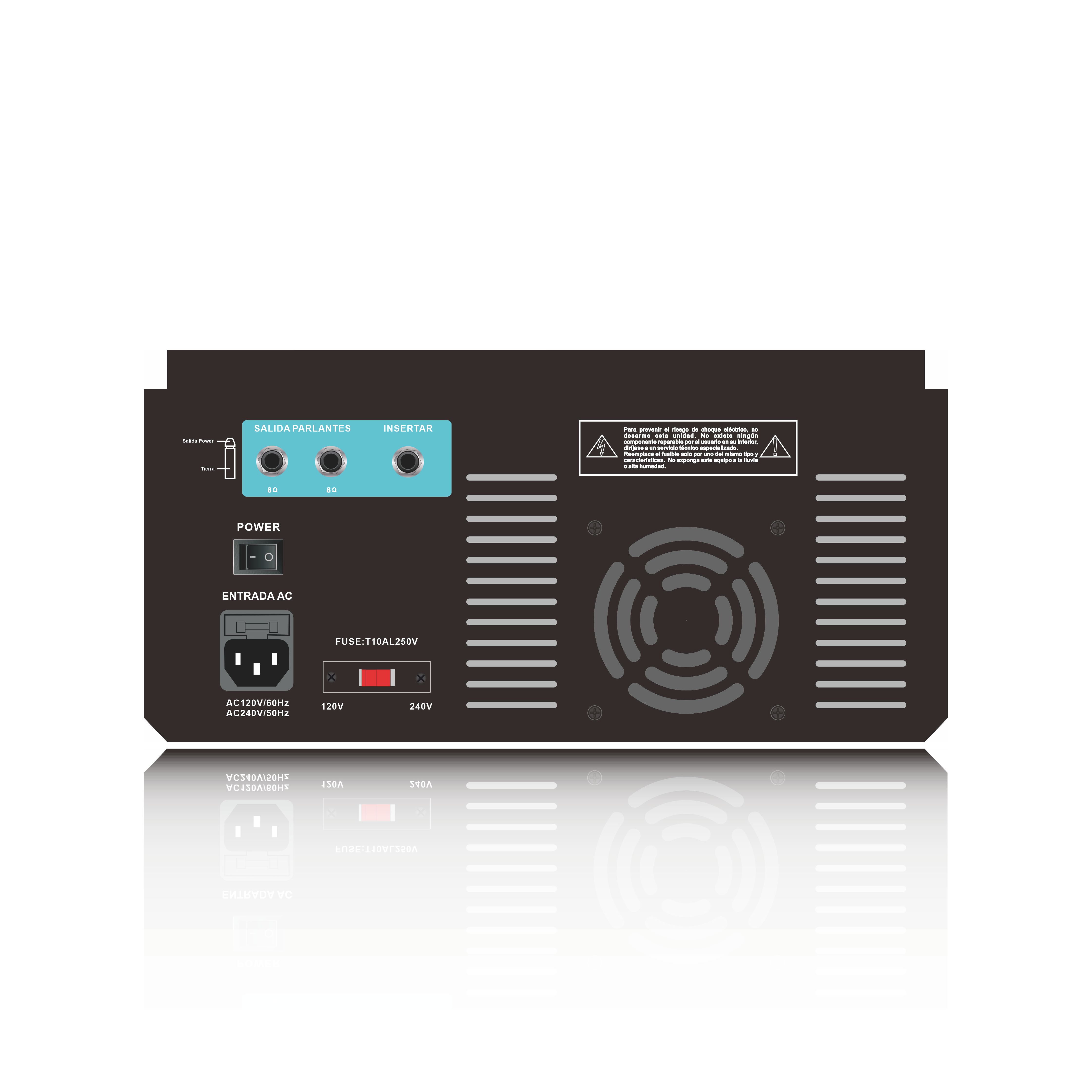 4 チャンネル パワード Bluetooth カラオケ ミキサー アンプ SB4200