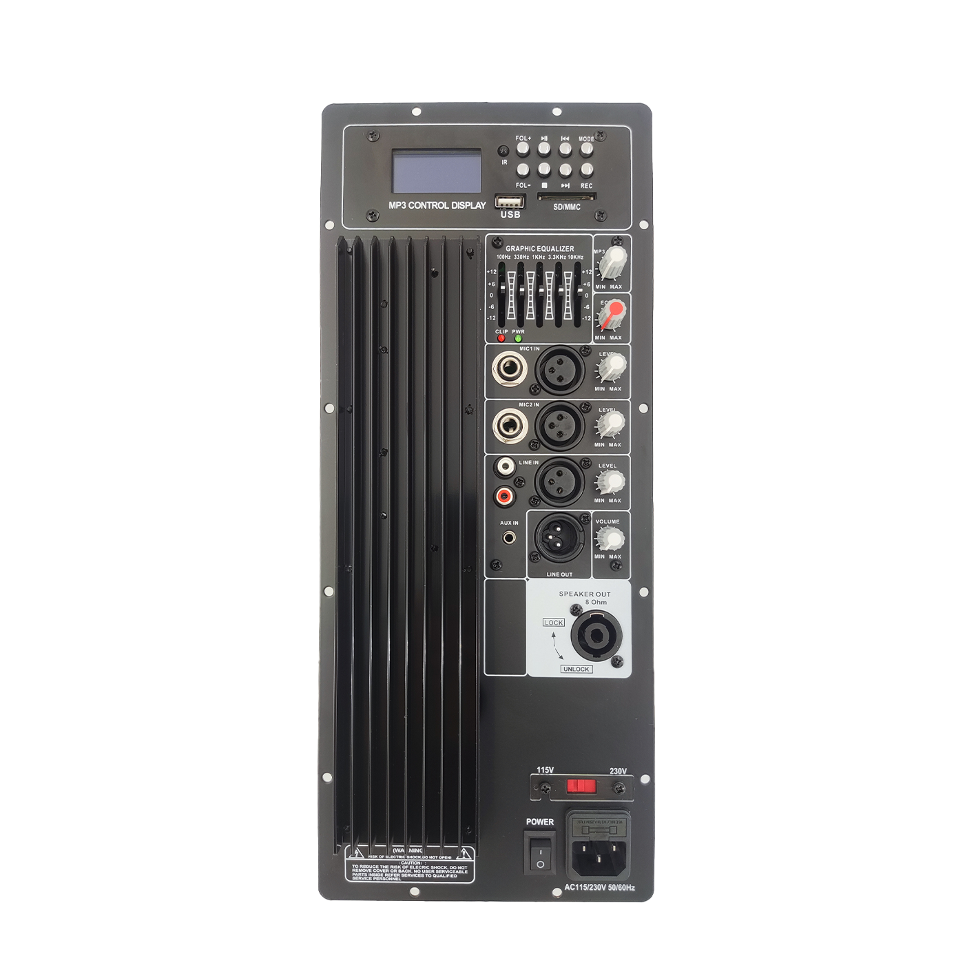 AB級PAシステムスピーカーアンプ PL70