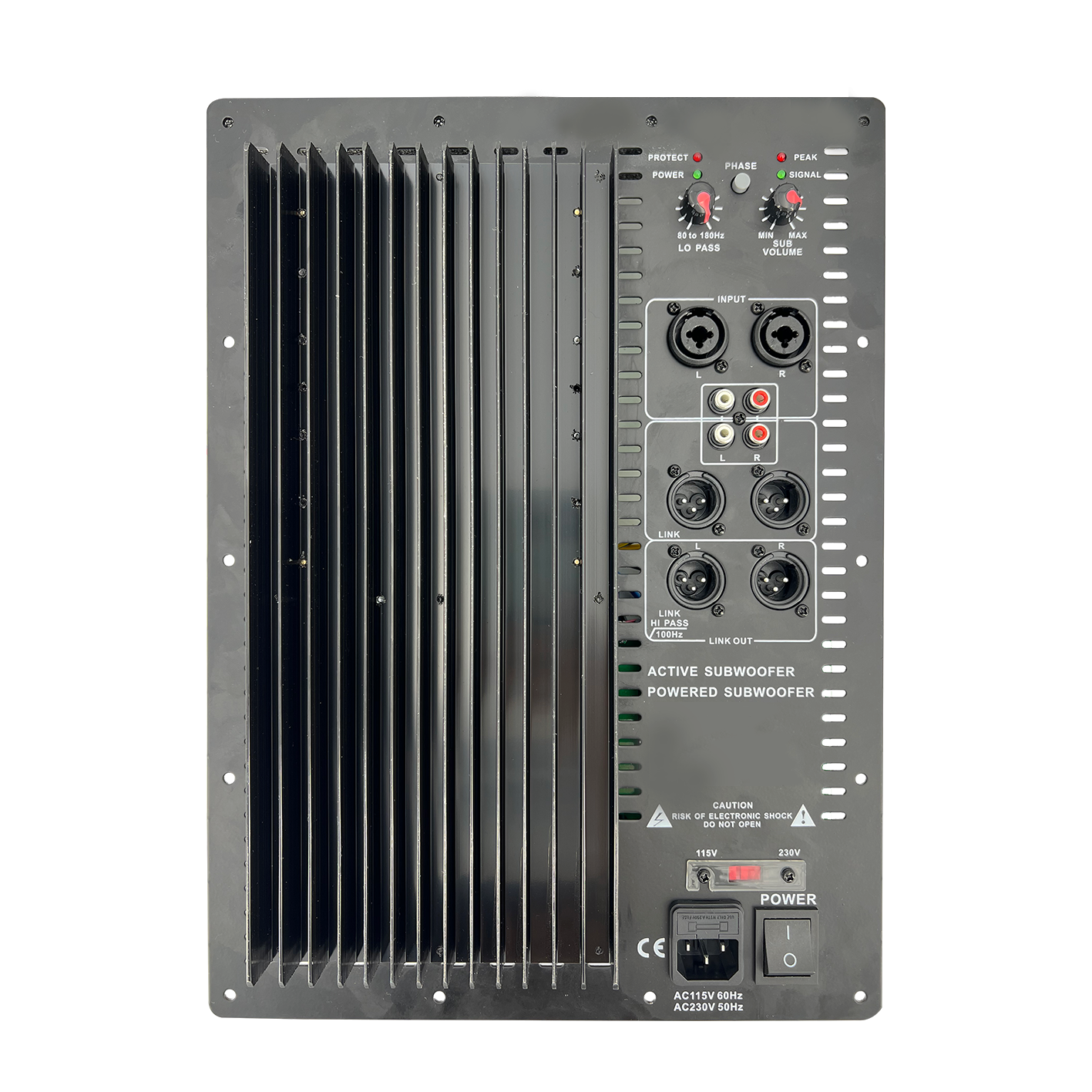パワフルな1.0チャンネルサブウーファーSUB18-600