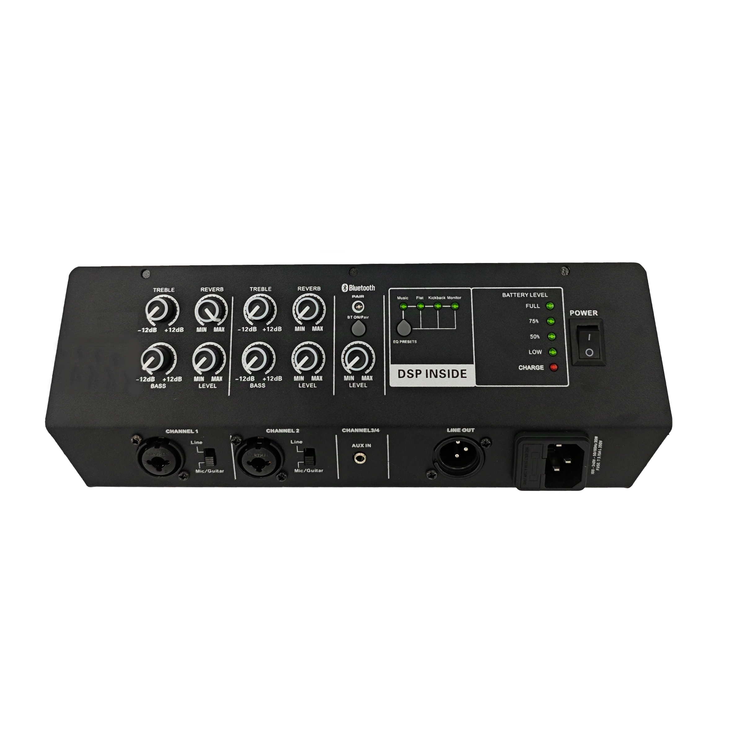 ポータブルパワードスピーカーシステムアンプ PL85DSP