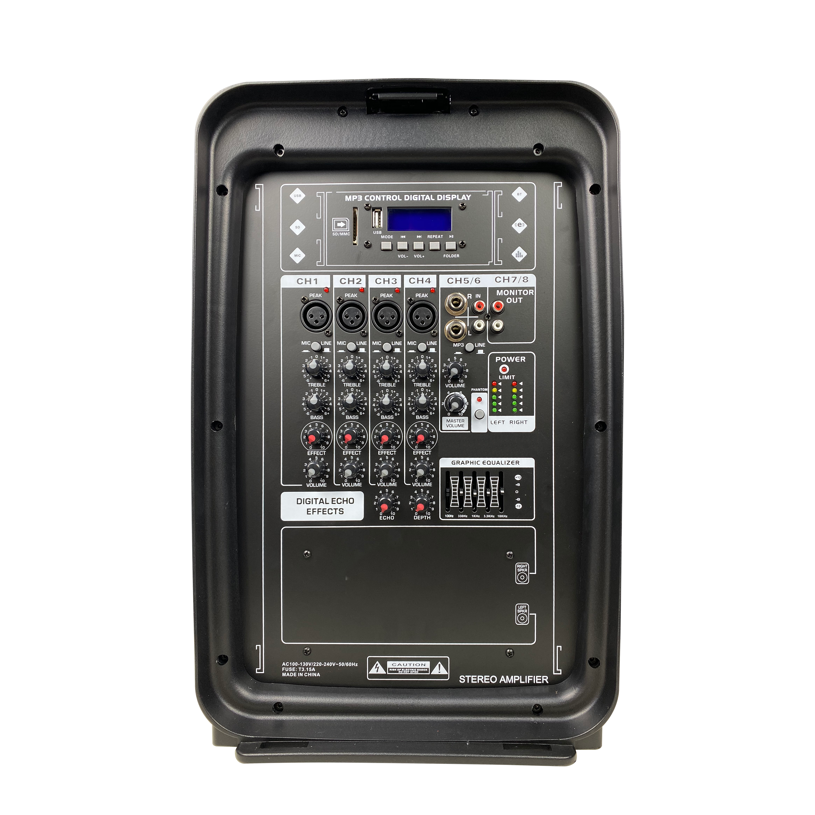 コンパクト10インチ TWO-WAYシステム パワードミキサーアンプ EON210A