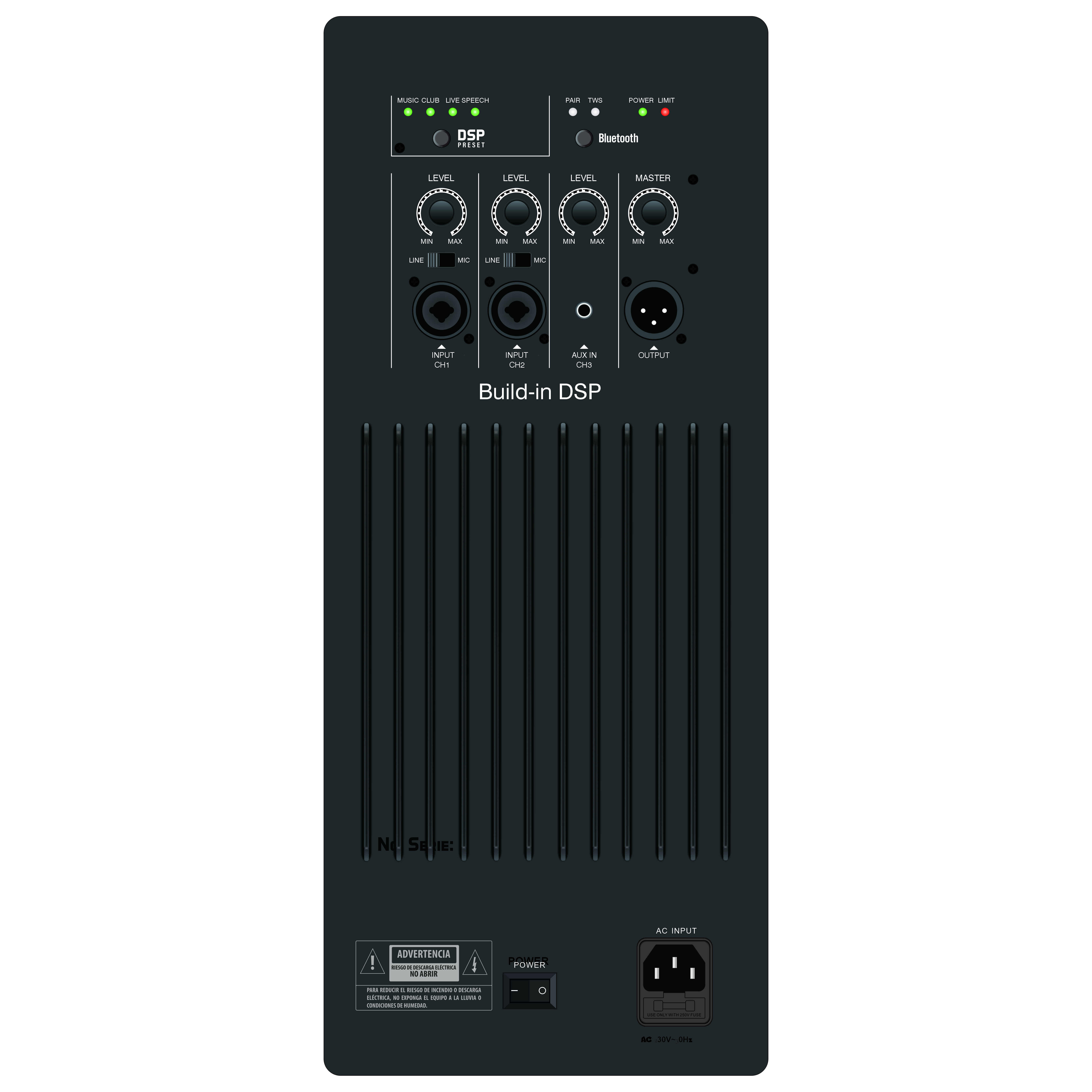 DSP2509 DSP搭載ハイコストパフォーマンス多機能AB級アンプ